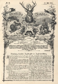 Der Deutsche Jäger 1894 Nr18