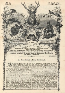 Der Deutsche Jäger 1894 Nr24