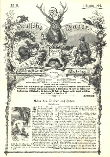 Der Deutsche J&auml;ger 1894 Nr34