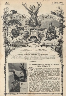Der Deutsche Jäger 1900 Nr1
