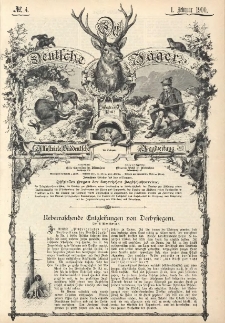 Der Deutsche Jäger 1900 Nr4