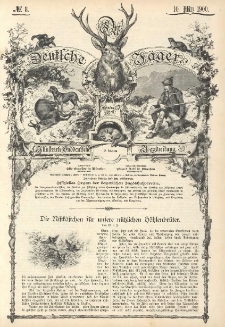 Der Deutsche Jäger 1900 Nr8