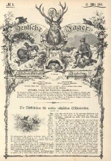 Der Deutsche J&auml;ger 1900 Nr8