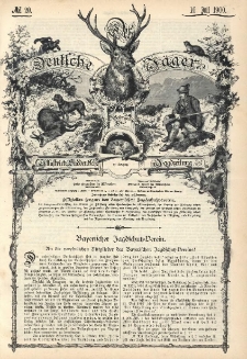 Der Deutsche Jäger 1900 Nr20