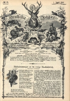 Der Deutsche Jäger 1900 Nr22