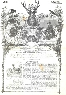 Der Deutsche Jäger 1903 Nr17