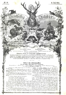 Der Deutsche Jäger 1903 Nr20