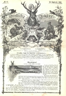 Der Deutsche Jäger 1903 Nr27