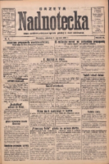 Gazeta Nadnotecka: pismo narodowe poświęcone sprawie polskiej na ziemi nadnoteckiej 1933.01.08 R.13 Nr6