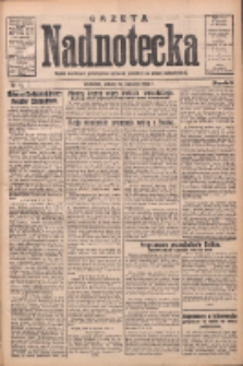 Gazeta Nadnotecka: pismo narodowe poświęcone sprawie polskiej na ziemi nadnoteckiej 1933.01.14 R.13 Nr11