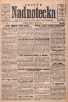 Gazeta Nadnotecka: pismo narodowe poświęcone sprawie polskiej na ziemi nadnoteckiej 1933.01.27 R.13 Nr22