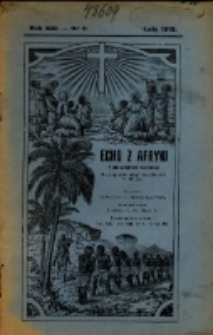 Echo z Afryki : pismo miesięczne illustrowane dla poparcia misyj katolickich w Afryce. 1913, nr 2