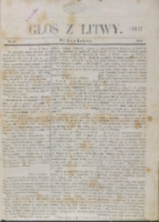 Głos z Litwy. R. 1864, nr 5