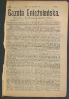 Gazeta Gnieźnieńska : pismo polityczne dla oświaty i polepszenia doli ludu polskiego. R. 1. 1895, nr 16