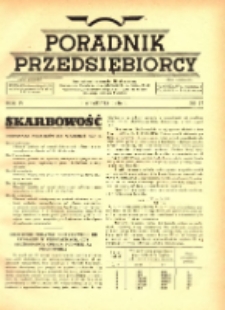 Poradnik Przedsiębiorcy 1936.09.01 R.4 Nr17