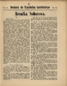 Dodatek do "Tygodnika Katolickiego" : Kronika Soborowa. R. 1870, nr 10