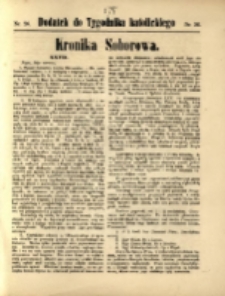 Dodatek do "Tygodnika Katolickiego" : Kronika Soborowa. R. 1870, nr 26