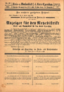 Kreis- und Wochenblatt für den Kreis Czarnikau: Anzeiger für Czarnikau, Schönlanke, Filehne, Kreuz, und Umgegend. 1899.11.25 Jg.47 Nr137