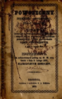 Powszechny regulamin procederowy z dnia 17. stycznia 1845 ; Ustawa tycząca się zaprowadzenia rad procederowych i różnych odmian powszechego regulaminu procederowego, tudzież zaprowadzenia sądów procederowych z dnia 9. lutego 1849 ; Instrukcya dla ustanowionych podług §§. 37. 38. urządzenia z dnia 9. lutego 1849, examinacyjnych komisyjów.