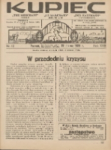 Kupiec: najstarszy tygodnik kupiecko - przemysłowy w Polsce 1929.03.23 R.23 Nr12