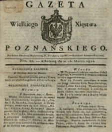 Gazeta Wielkiego Xięstwa Poznańskiego 1822.03.16 Nr22