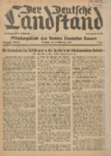 Der Deutsche Landstand: Mitteilungsblatt des Vereins Deutscher Bauern 1938.01.05 Jg.2 F.1