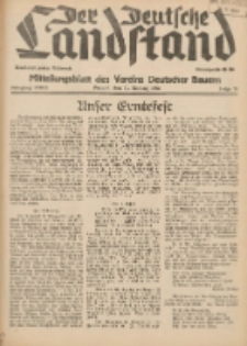 Der Deutsche Landstand: Mitteilungsblatt des Vereins Deutscher Bauern 1938.08.31 Jg.2 F.35