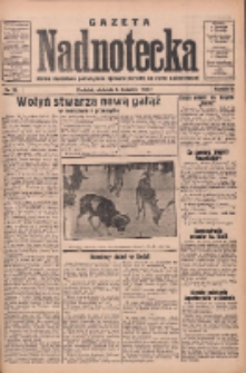 Gazeta Nadnotecka: pismo narodowe poświęcone sprawie polskiej na ziemi nadnoteckiej 1933.04.02 R.13 Nr77