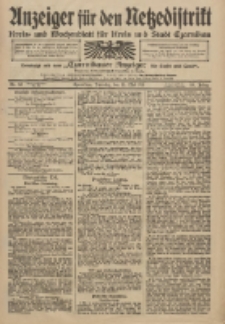 Anzeiger für den Netzedistrikt Kreis- und Wochenblatt für Kreis und Stadt Czarnikau 1911.05.16 Jg.59 Nr58