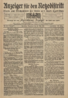 Anzeiger für den Netzedistrikt Kreis- und Wochenblatt für Kreis und Stadt Czarnikau 1911.05.20 Jg.59 Nr60