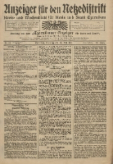 Anzeiger für den Netzedistrikt Kreis- und Wochenblatt für Kreis und Stadt Czarnikau 1911.05.23 Jg.59 Nr61