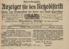 Anzeiger für den Netzedistrikt Kreis- und Wochenblatt für Kreis und Stadt Czarnikau 1911.05.26 Jg.59 Nr63
