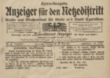 Anzeiger für den Netzedistrikt Kreis- und Wochenblatt für Kreis und Stadt Czarnikau 1911.05.29 Jg.59 Nr64