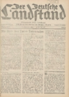 Der Deutsche Landstand: Mitteilungsblatt des Vereins Deutscher Bauern 1939.05.10 Jg.3 F.19