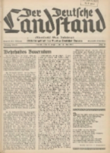 Der Deutsche Landstand: Mitteilungsblatt des Vereins Deutscher Bauern 1939.05.17 Jg.3 F.20