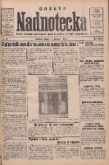 Gazeta Nadnotecka: pismo narodowe poświęcone sprawie polskiej na ziemi nadnoteckiej 1933.04.25 R.13 Nr95