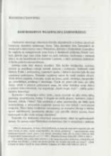 Dom rodzinny Władysława Zamoyskiego. Pamiętnik Biblioteki Kórnickiej Z. 26.