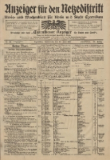 Anzeiger für den Netzedistrikt Kreis- und Wochenblatt für Kreis und Stadt Czarnikau 1911.06.10 Jg.59 Nr68