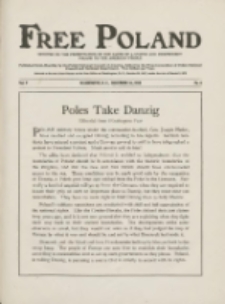 Free Poland: the truth about Poland and her peoplepublished by the Polish National Council of America 1918.12.16 Vol.5 Nr6