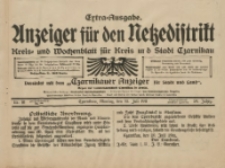 Anzeiger für den Netzedistrikt Kreis- und Wochenblatt für Kreis und Stadt Czarnikau 1911.07.08 Jg.59 Nr80