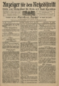 Anzeiger für den Netzedistrikt Kreis- und Wochenblatt für Kreis und Stadt Czarnikau 1911.07.11 Jg.59 Nr81