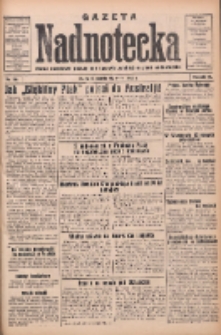 Gazeta Nadnotecka: pismo narodowe poświęcone sprawie polskiej na ziemi nadnoteckiej 1933.05.20 R.13 Nr116