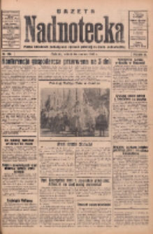 Gazeta Nadnotecka: pismo narodowe poświęcone sprawie polskiej na ziemi nadnoteckiej 1933.06.20 R.13 Nr139