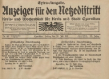Anzeiger für den Netzedistrikt Kreis- und Wochenblatt für Kreis und Stadt Czarnikau 1911.07.28 Jg.59 Nr89