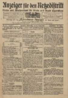 Anzeiger für den Netzedistrikt Kreis- und Wochenblatt für Kreis und Stadt Czarnikau 1911.08.10 Jg.59 Nr94