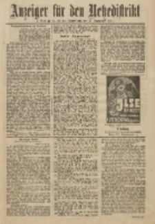 Anzeiger für den Netzedistrikt Kreis- und Wochenblatt für Kreis und Stadt Czarnikau 1911.09.16 Jg.59 Nr111