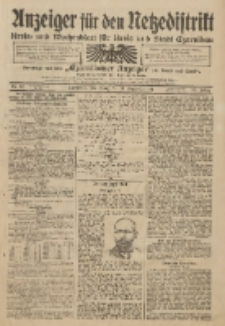 Anzeiger für den Netzedistrikt Kreis- und Wochenblatt für Kreis und Stadt Czarnikau 1911.09.21 Jg.59 Nr113