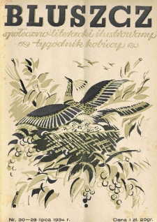 Bluszcz. Społeczno literacki ilustrowany tygodnik kobiecy 1934.07.28 R.67 nr30