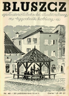 Bluszcz. Społeczno literacki ilustrowany tygodnik kobiecy 1934.10.20 R.67 nr42