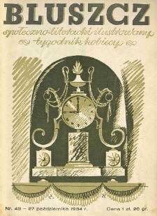 Bluszcz. Społeczno literacki ilustrowany tygodnik kobiecy 1934.10.27 R.67 nr43